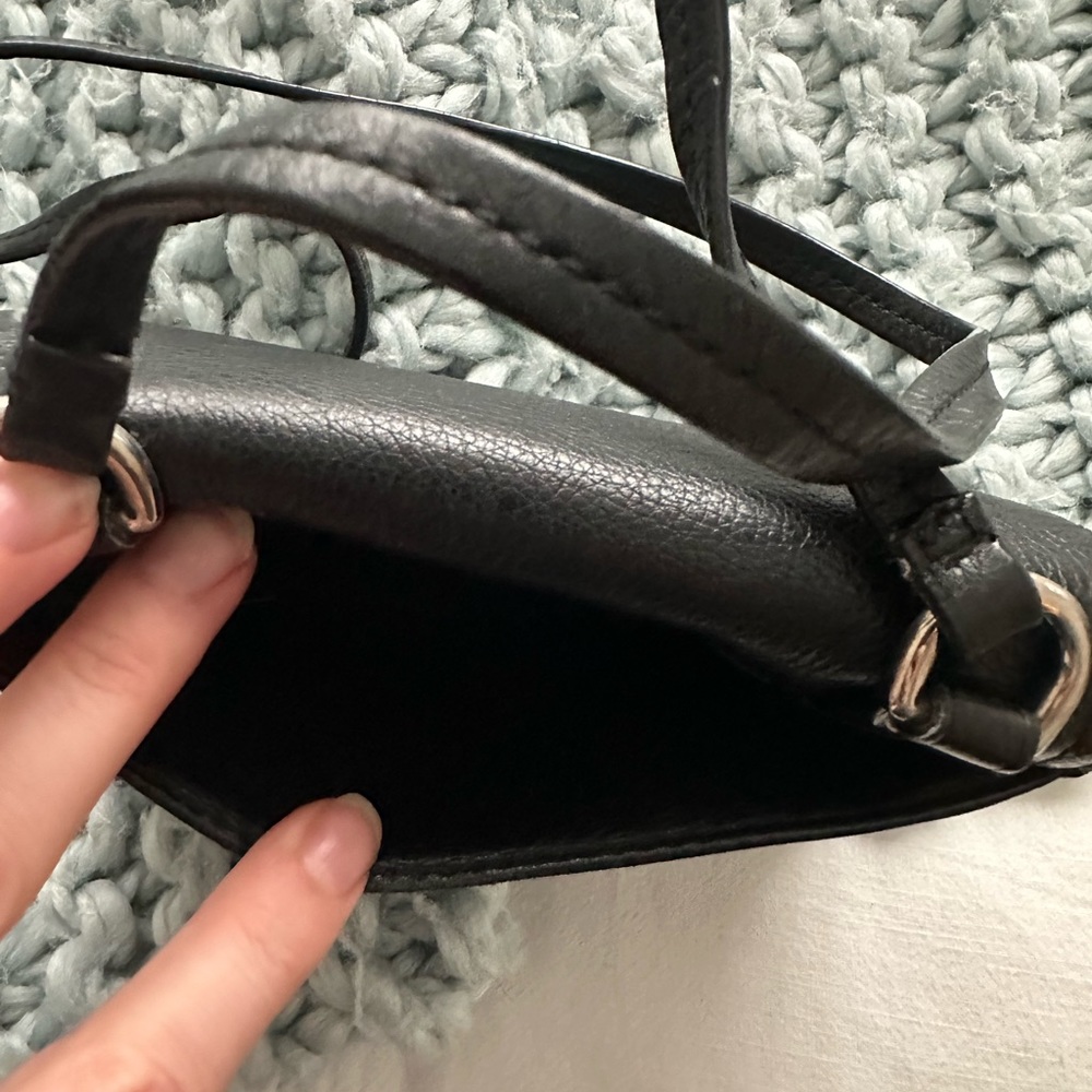 Small Coach Purse “Wallet On A String” In Black - image 6